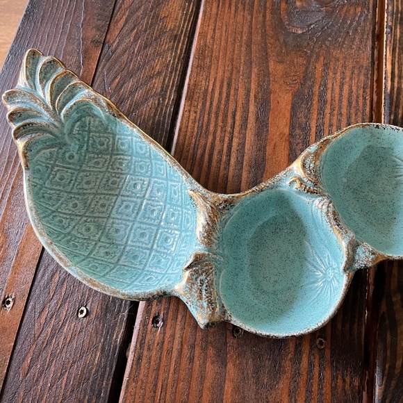 Mid-Century California Pottery Chip & Dip - Picture 4 of 4